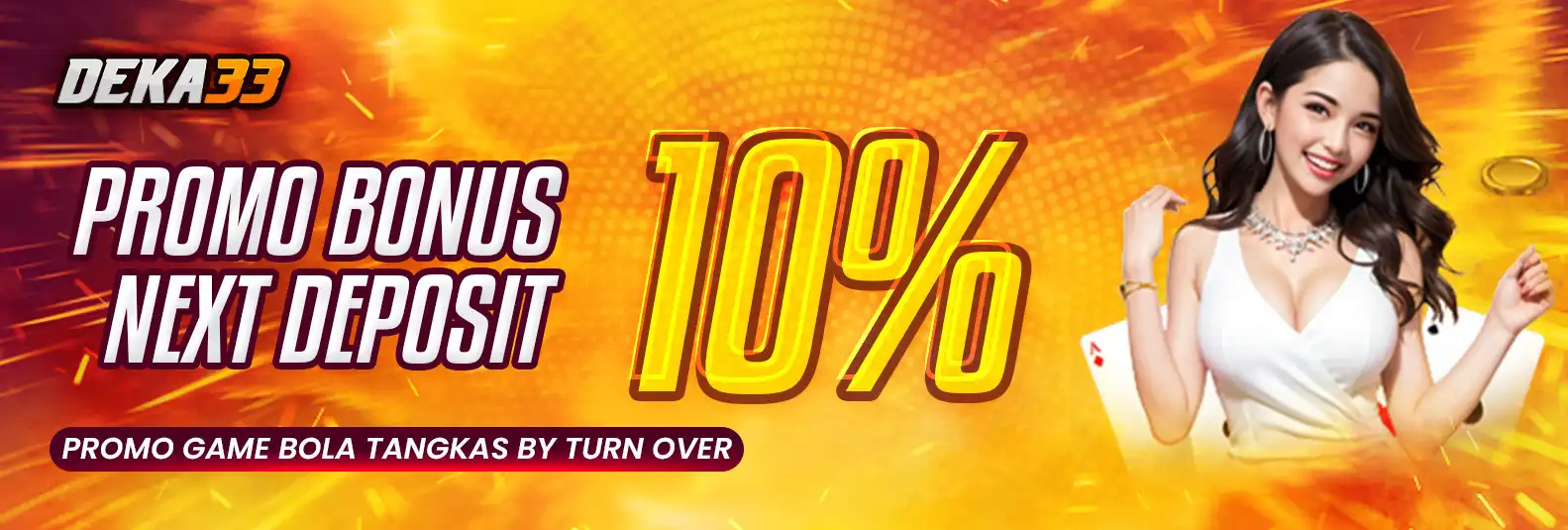 BONUS DEPOSIT 10% BOLA TANGKAS BY TURNOVER